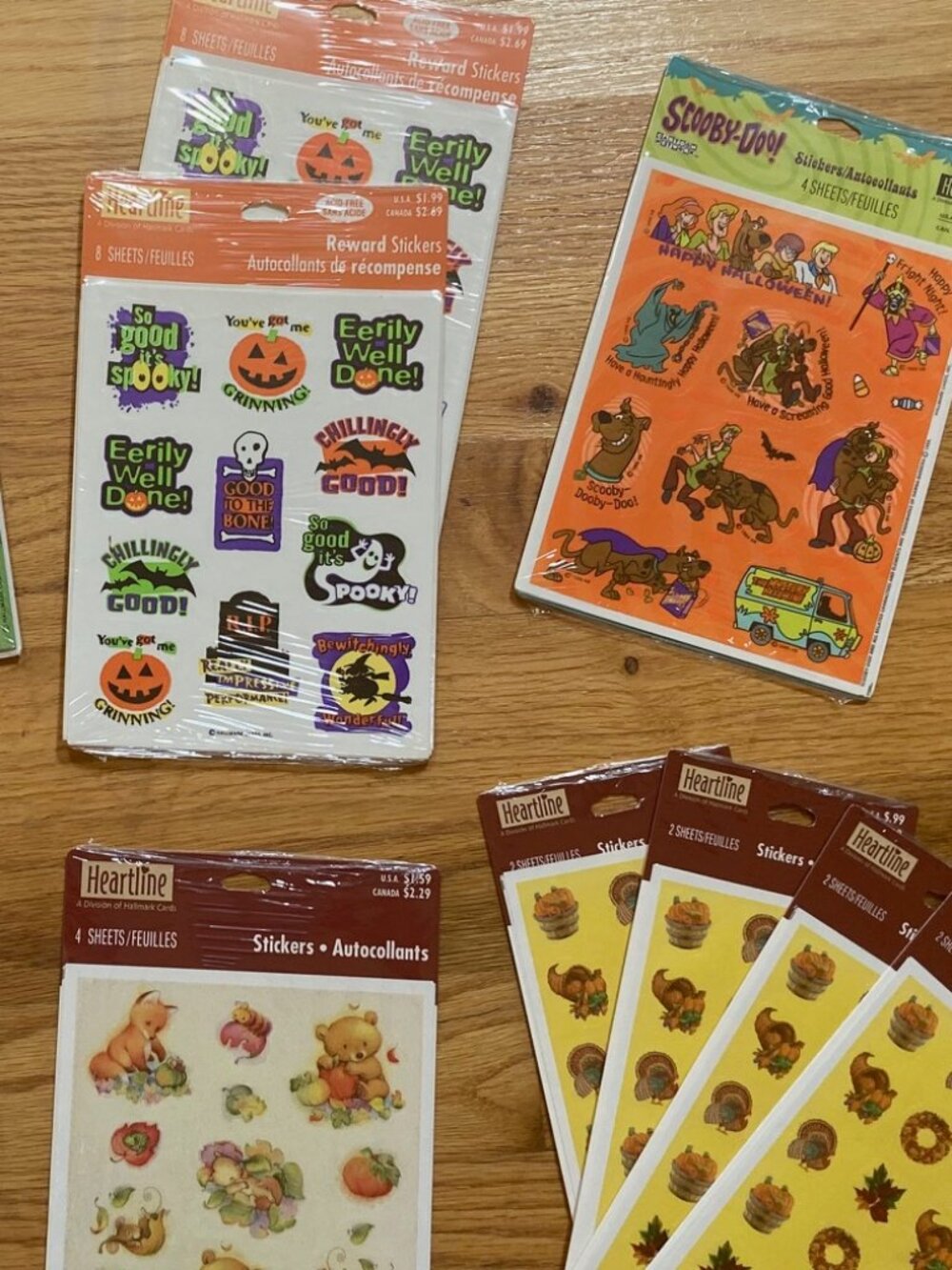 15 Packs of Halloween & Thanksgiving Stickers - Picture 4 of 13